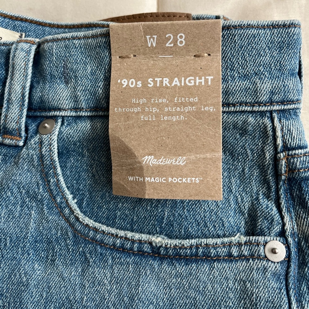 Madewell 90’s Straight Jeans
